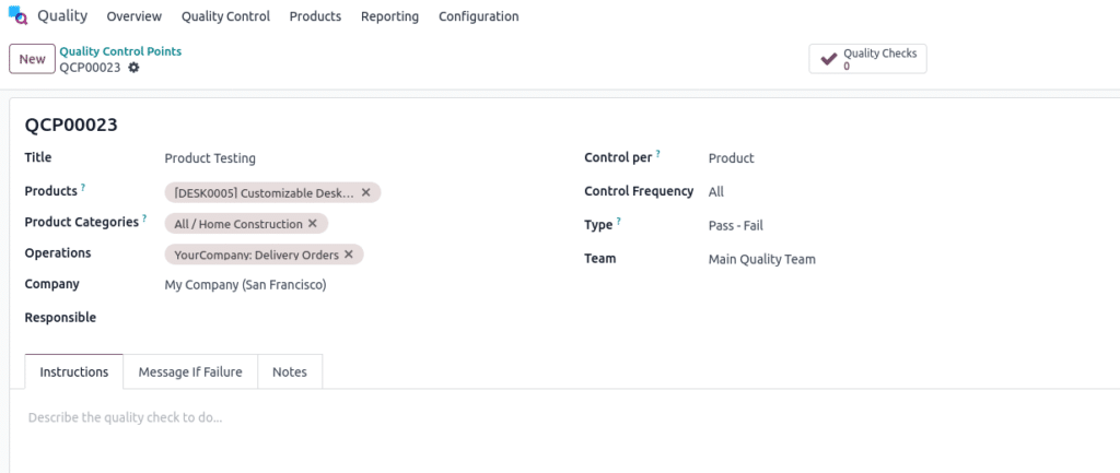 odoo18 QC