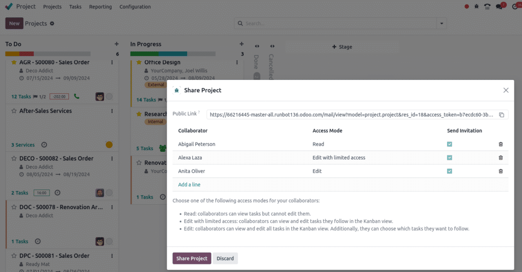 odoo18 sharing-project